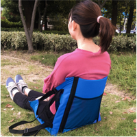 Coussin de sol pliable et léger pour la plage, le camping, le stade, avec logo personnalisable, en tissu Oxford imperméable, portable pour l'extérieur