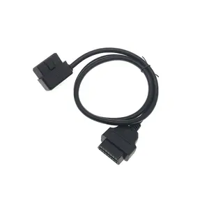 Ferramenta de Diagnóstico Cabo de Extensão 16 1M OBD2 Pinos Macho Para 16 Pinos Fêmea Conector OBDII OBD Estender