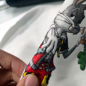 Película de transferencia de calor PET con purpurina personalizada para ropa - Product Image 4