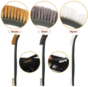 Kit de nettoyage tout-en-un pour sacs à fermeture éclair avec outils en acier inoxydable et brosses multi-matériaux pour l'entretien régulier des équipements de plein air - Product Image 3