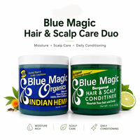 Kondisioner Rambut dan Kulit Kepala Herbal 453g dengan Bergamot dan Jojoba Aloe untuk Perawatan Kelembapan Harian dan Perawatan Kulit Kepala