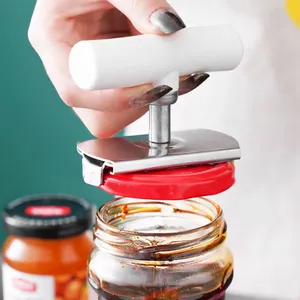 Multi-Function Eco-Friendly Zenidoo Stainless Steel Adjustable Lids <b>Jar</b> Opener Labor-Saving Screw Can Opener Kitchen Gadget - Product Image 4