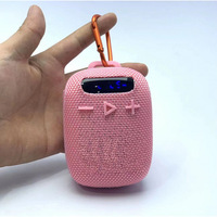 Nouveau WIND3S pour système audio portable étanche avec subwoofer 5W, idéal pour le sport, le cyclisme et les activités de plein air, avec porte-carte et mousqueton