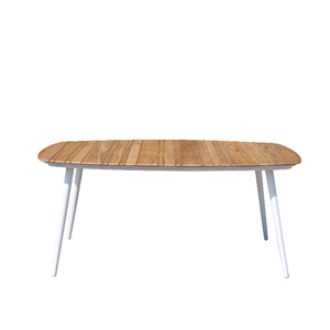 YUNING <span class=keywords><strong>Marbella</strong></span> Juego de comedor al aire libre de 7 piezas para jardín Patio Terrazas y patios Colección elegante de mesas al aire libre - Product Image 3