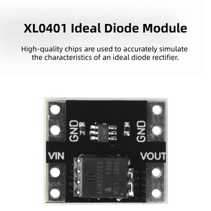 Módulo de Diodo Ideal XL0401, Simulación de Rectificador de Diodo Ideal, 3-26V 10A, Módulo de Protección - Product Image 2