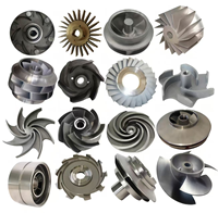 Turbine certifiée AS9100 Inconel 718 coulée sous vide moteur d'avion pièces de moteur Rc arbre Turbo Turbine compresseur lame de roue