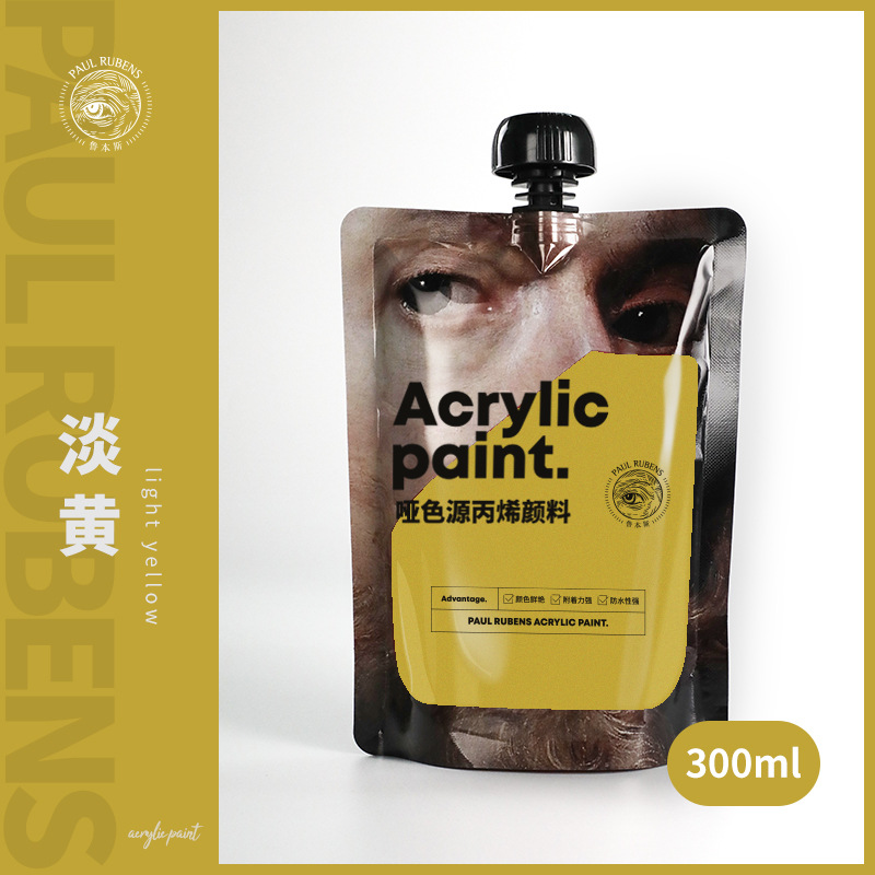 Acrylic 300ml light yellow - 300ml
