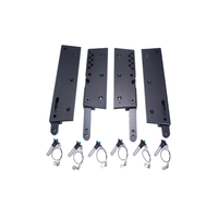 Usinage CNC 8.10.12 pouces Line Array Rigging Brackets pour pièces de quincaillerie de système de haut-parleurs audio