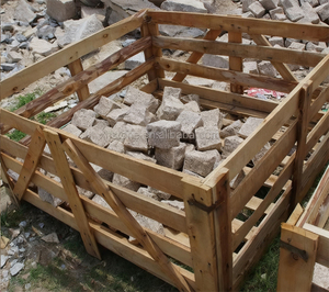 Vườn ngoài trời đường trang trí bán buôn tùy chỉnh kích thước tự nhiên <span class=keywords><strong>grey</strong></span> <span class=keywords><strong>Granite</strong></span> <span class=keywords><strong>Cube</strong></span> Giảm lát đá để bán - Product Image 6