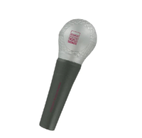 Balle anti-stress souple en forme de microphone pour enfants, jouets à presser, vente en gros, promotionnelle, en mousse PU, jouets anti-stress