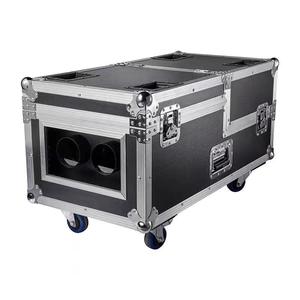 À base d'eau de haute qualité machines à fumée 3000W machine à brouillard d'eau avec 2 tubes dmx512 contrôle flight case pour l'étape fête de mariage - Product Image 5