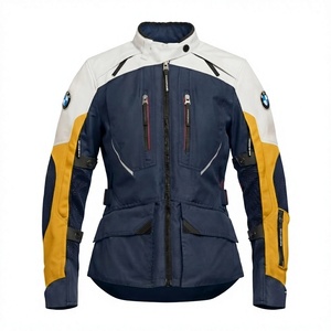 เสื้อแจ็คเก็ตขี่มอเตอร์ไซค์หนังวัวแท้ Bm Schwabing รุ่น Women Motorrad Classic Roadster Heritage/Urban Premium สำหรับขี่บนถนน/Chaqueta CE - Product Image 1