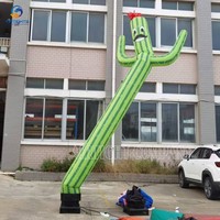 Populaire personnalisé grand farfelu agitant danse Tube Guy Cactus gonflable Air danseur pour la Promotion