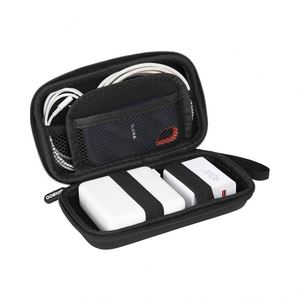Étui de protection rigide en EVA noir, organiseur d'accessoires électroniques, pochette pour MacBook Air/Pro, Power Bank Sandisk - Product Image 1