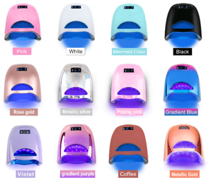 Lampe à LED UV portable rechargeable sans fil pour le séchage du vernis à ongles, outils de manucure pour salon - Product Image 6