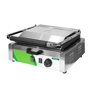 เตาปิ้งย่างไฟฟ้าแบบแผ่นเหล็กหล่อเคลือบสารกันติด รุ่น All-Groove Ribbed กำลังไฟ 1800 วัตต์ สำหรับทำแซนวิชเชิงพาณิชย์ รุ่น PG-811 - Product Image 4