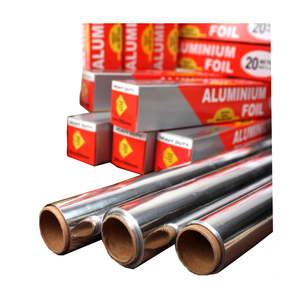 Recyclable Aluminium Silver 12x300 Square Foot 3 Pack Printed Kitchen Use Barbecue Foil <b>Roll</b> Sturdy Corrugated Cutter <b>Box</b> - Product Image 6