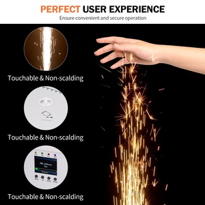 Machine à effets pyrotechniques spéciale mariage UKING 700W, machine à fontaine à étincelles froides LED RVB pour spectacle, fête, événement, performance DJ - Product Image 5