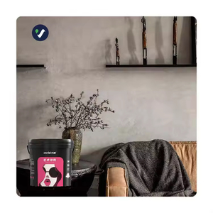 Pintura acrílica <span class=keywords><strong>gris</strong></span> para <span class=keywords><strong>pared</strong></span>, pincel de texturas decorativas de estuco venezolano, alto brillo para acabado, uso interior, excelente respuesta - Product Image 1