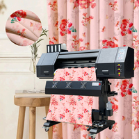 Printer Inkjet Solvent Format Besar 0.7M Komersial dengan Printhead XP600 untuk Pembuatan Stiker, Poster, dan Label untuk Bengkel Kecil