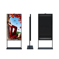 Paitanry Écran d'affichage numérique LCD suspendu au plafond à haute luminosité pour intérieur, 32-75 pouces, IP65, pour centre commercial, résolution 4K 1