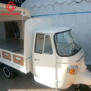 Camions Piaggio Tuk Tuk Alimentaire Électrique Tricycles Camion à Glace Chariots à Glace Mobiles - Product Image 3