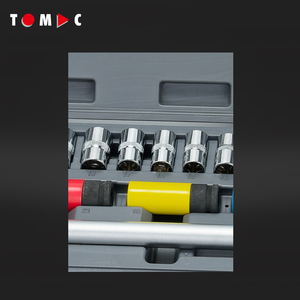 Conjunto de Chaves de Torque de Precisão e Soquetes TOMAC em Aço Cromo Vanádio com 23 Peças e Encaixe de 1/2 Polegada para Reparo de Ferramentas Automotivas e de Caminhões - Product Image 6
