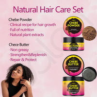 Oalen Private Label Soins capillaires 100% naturels à base de poudre et de beurre de Chebe, produits capillaires Chebe pour la croissance
