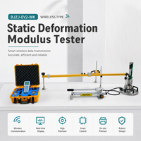 Testeur numérique du module de déformation statique Ev2, instrument de contrôle de la compactation des sols pour les essais de chaussées routières