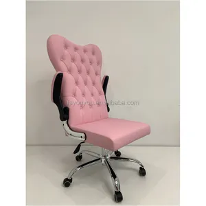 Ghế văn phòng màu hồng thanh lịch-ngả theo phong cách, hoàn hảo cho phụ nữ!