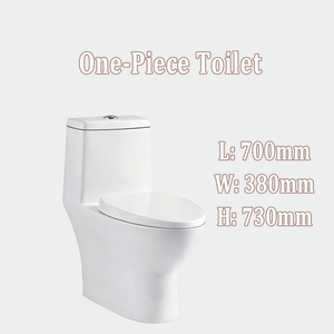 Integrated One Piece Modern Dual-Flush Ceramic <strong>Toilet</strong> with Water Saving Feature - Product Image 2