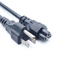 Câble d'alimentation CA 3 broches 1 m 10 A pour les États-Unis, répondant aux besoins des adaptateurs de moniteur de bureau et d'ordinateur portable courants