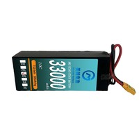 Batterie de drone MG pour le sauvetage incendie, grande capacité de charge, décollage vertical, aile fixe, 6S 33000mAh 10C 22.2V