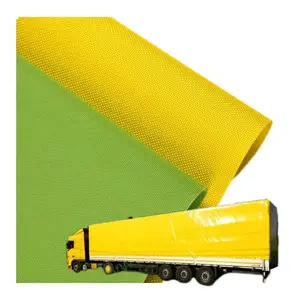 Hyper Taai Weerbestendig Waterdicht Poly Pvc Oxford 600d Stof Voor Vrachtwagen Zeildoek