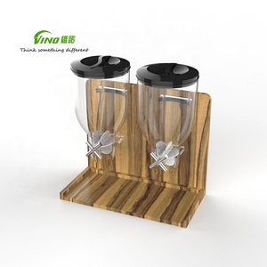 Dispensador de Cereales Vino de Madera de Olivo de Calidad Superior, Modelo Personalizado Vino20221019-1 - Product Image 2