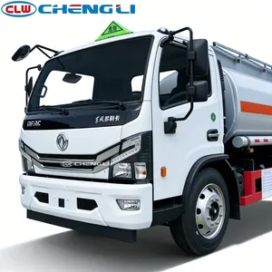 Camion-citerne à carburant en acier au carbone Dongfeng Euro III de 9,9 m³ pour le transport de carburant en Afrique et en Asie - Product Image 3
