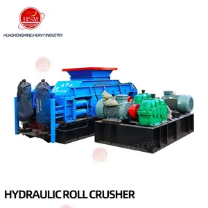 Hsm Smooth High Capacity Quality Sizer Flaking Wheel Roller Crusher For Plant