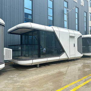 Casa Cápsula Espacial de Lujo, Cabaña Modular Prefabricada para Resort, Glamping, Campamento, Hotel, Alojamiento con Cristal Panorámico, Casa Inteligente - Product Image 2