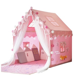 En71 Certificate Custom Tag Kids Play Tent House Indoor Play Children House Toy Game Tent House for Kids - Product Image 1