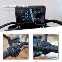Grosir 60V 3000W Chopper tanpa sikat ban lemak 17 inci skuter motor Off-Road listrik kursi besar bersertifikat EEC & COC