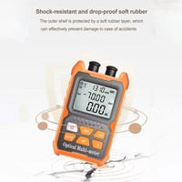 FN20 Mini 4-in-1 Optical Power Meter with 15km VFL Network Cable Tester ±0.2dB High Precision FC SC ST Fiber Optic Detector Tool