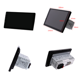 Pemutar <span class=keywords><strong>DVD</strong></span> Mobil 1 Din 9 inci, untuk pemutar <span class=keywords><strong>DVD</strong></span> <span class=keywords><strong>GPS</strong></span> DSP DVB gambar terbalik untuk Bluetooth Carplay portabel layar LCD sistem navigasi dasbor - Product Image 2