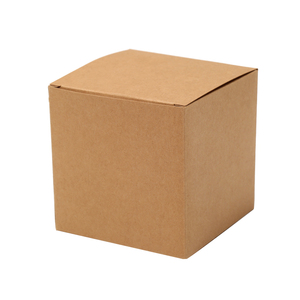 Custom Folding Mini Small Square Skin Care Jar Cosmetics Kraft Paper Box Eco Friendly Gift Paper Box Customized Gift & Craft