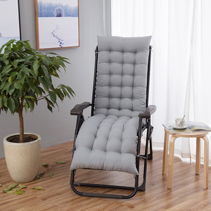 Cojín de asiento y respaldo grueso integrado para silla de oficina, cojín para sentarse durante mucho tiempo, para estudiantes, para todas las estaciones, color sólido - Product Image 4
