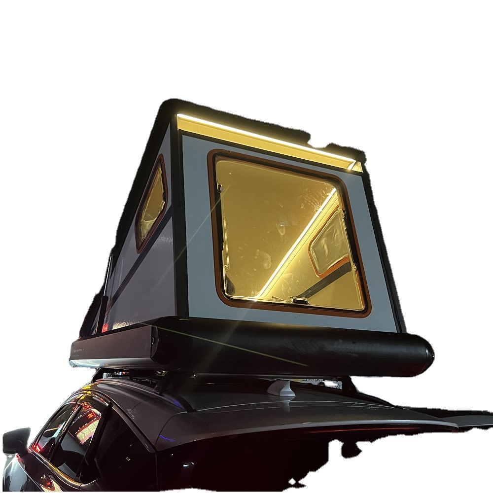 Автомобильный кемпинг 2 человек походная спальня Водонепроницаемая жесткая крыша складные кровати Автомобильная верхняя кабина с душевой лейкой и палатками