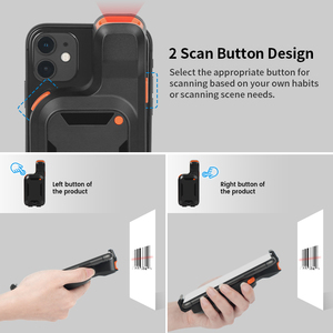 K-22 thông minh Điện thoại di động trở lại clip 1D 2d ĐọC Bộ sưu tập dữ liệu máy quét hình ảnh Máy quét mã vạch để kiểm tra lưu trữ - Product Image 4