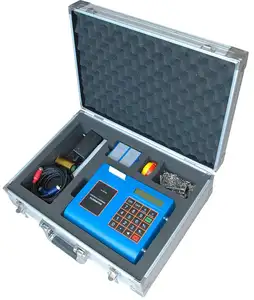 Medidor de flujo ultrasónico Medidor de flujo portátil con impresora Medidor de flujo ultrasónico con sensor de registrador de datos Medidor de flujo ultrasónico barato