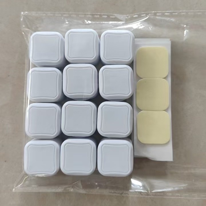 Blanc, 12 pièces [sachet individuel]