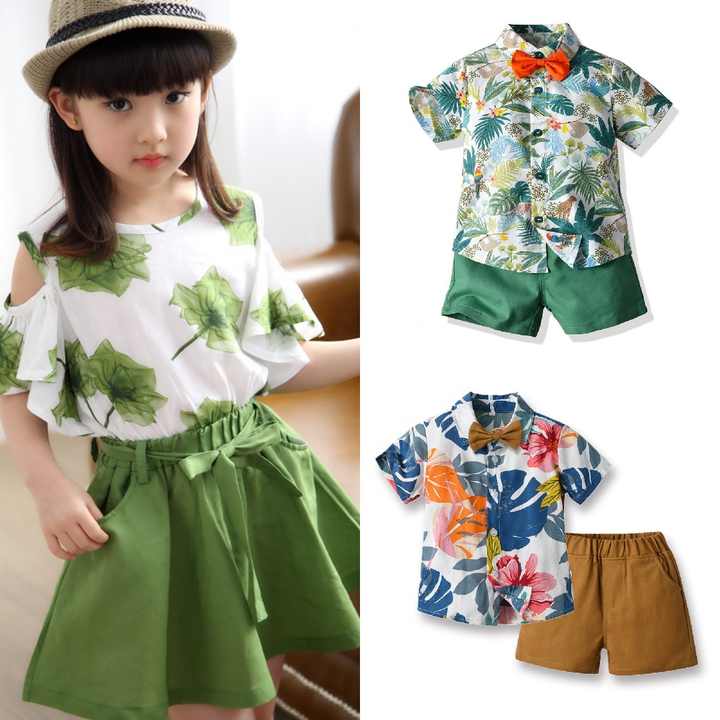 Kid Boy Korean Fashion Formal Suits 2 Pcs Sets