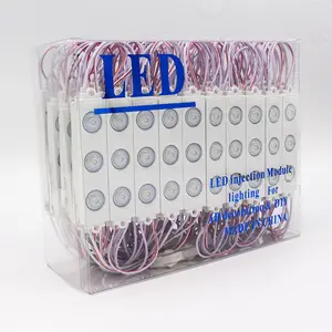 9820 direkte Leistung smd 2835 modulo LED 3 Linsen wasserdicht Außen anzeige Modul Schild 2w Injektion AC 110V LED-Module 220V